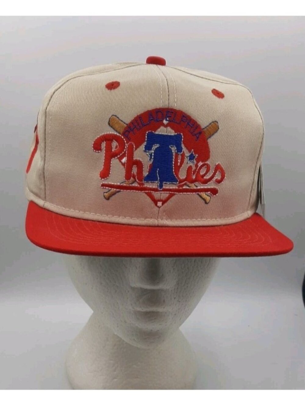 Vintage NEW #1 Apparel Philadelphia Phillies Snap Back Truckers Hat Embroidered